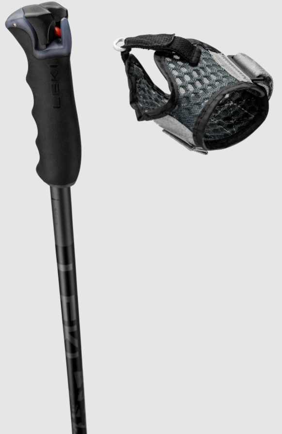 スキー LEKI DETECT S SKI POLES 115cm LEKI USA - Detect S - Alpine Ski Poles - All Winter Poles