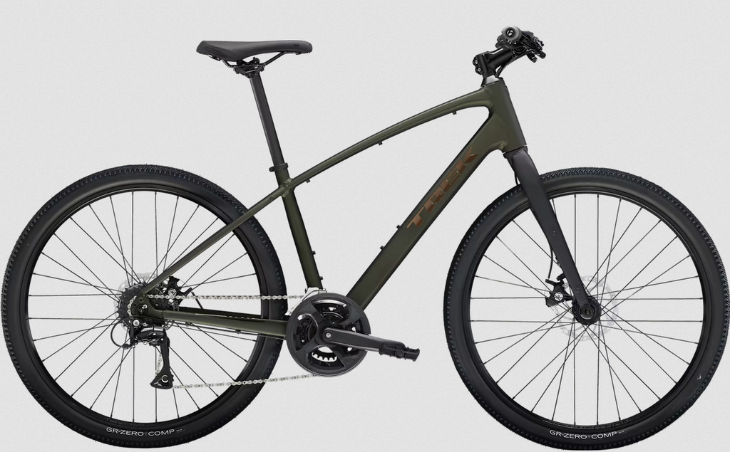 Trek Dual Sport 1 Hybrid Bicycle 2025 – Petersons Ski and Cycle Trek Dual Sport 1 Hybrid Bicycle 2025 – Petersons Ski and Cycle