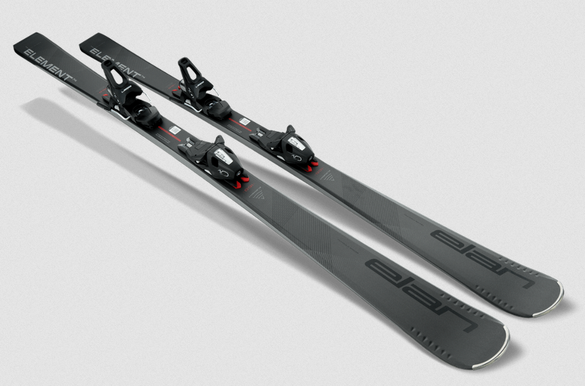 Elan Element 74 Black wth EL9.0 Bindings Mens Skis 2026 Elan Element 74 Black wth EL9.0 Bindings Mens Skis 2026