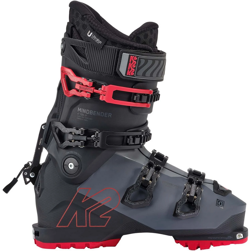 K2 Mindbender 100 Men's Grip Walk Ski Boots with tech inserts 2025 K2 Mindbender 100 Men's Grip Walk Ski Boots with tech inserts 2025
