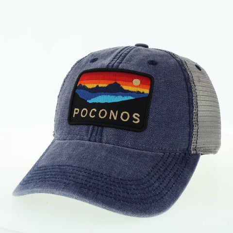 Pocono Mountains Souvenir Trucker Hat