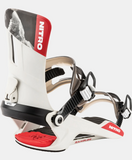 Nitro Rambler White Snowboard Binding