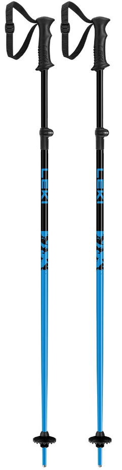 LEKI Rider Vario 85 - 105 cm bat de schi - negru LEKI Rider Vario 85 - 105 cm bat de schi - negru