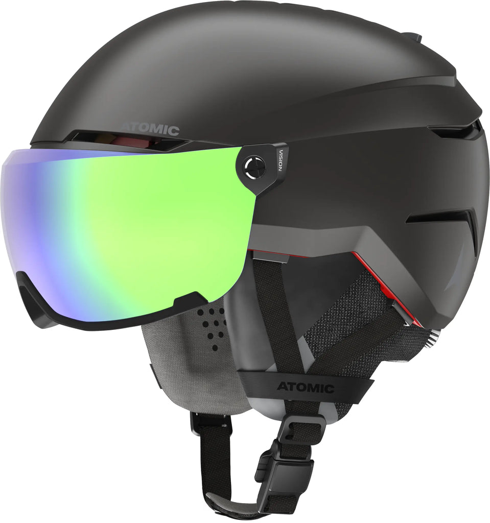 atomic snowboard helmet Atomic Savor Amid Visor HD Ski and Snowboard Helmet
