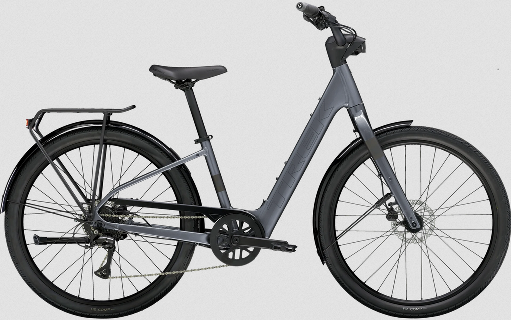 trek pedal assist bicycle Trek Verve+1 Low Step Electric Pedal Assist Bicycle 2025