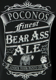 Pocono Mountains Bear Ass Ale design