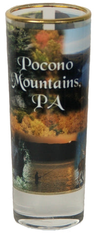 Pocono Mountains Scenic Shooter Shot Glass