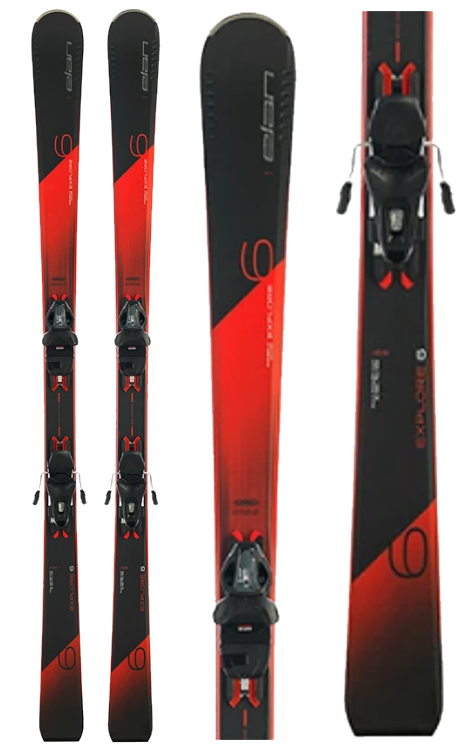 Elan Explore 6 Skis with EL9.0 Grip Walk Bindings 2022 – Petersons Elan Explore 6 Skis with EL9.0 Grip Walk Bindings 2022 – Petersons