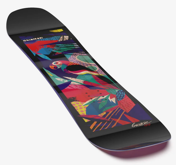 Salomon Grace Kids Snowboard 2023 – Petersons Ski and Cycle Salomon Grace Kids Snowboard 2023 – Petersons Ski and Cycle