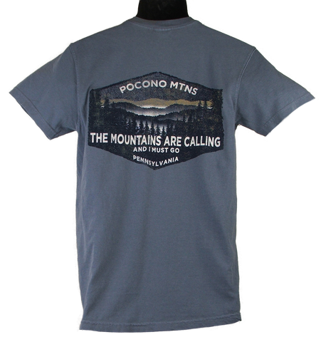 The Mountains Are Calling Short-Sleeve Souvenir T-Shirt