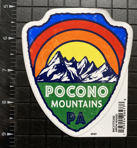Pocono Mountains Sticker