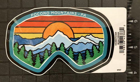 Beam Dream Pocono Mountains Sticker