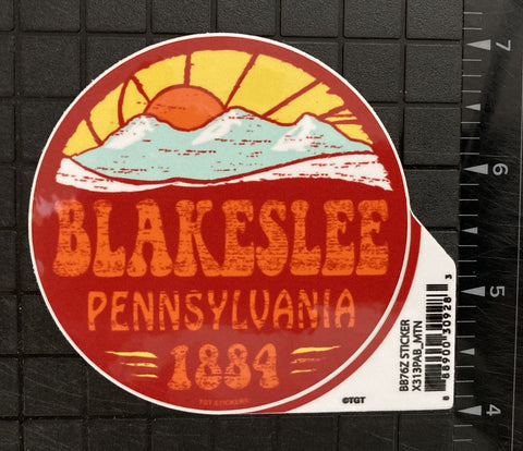 Blakeslee Pennsylvania Sticker