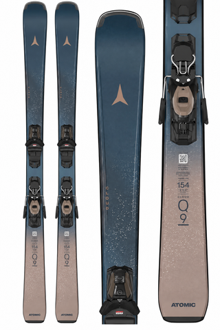 Atomic Cloud Q9 Women's Skis with Bindings