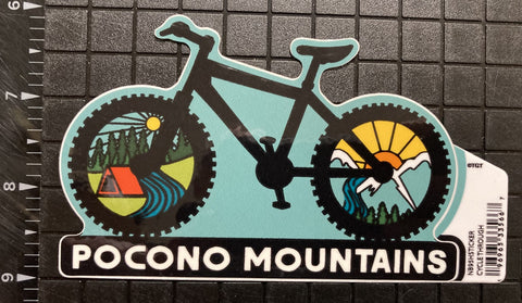 Pocono Mountains Sticker