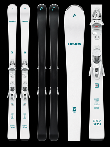 2027 HEAD Easy Joy Women's Skis with JOY 9 GW SLR Bindings