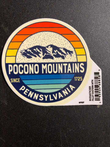 Pocono Mountains Sticker