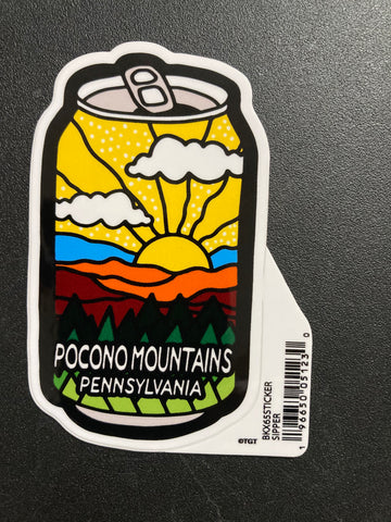 Pocono Mountains Sticker