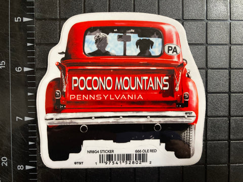 Pocono Mountains Sticker