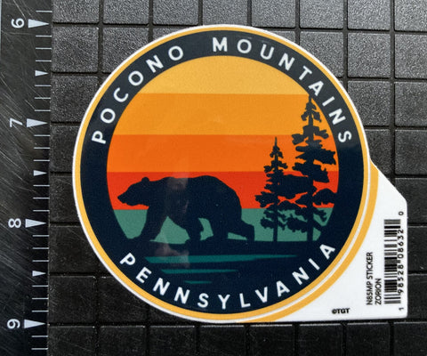 Pocono Mountains Sticker
