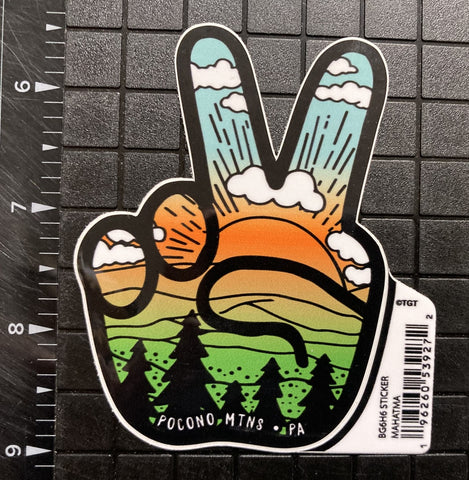 Pocono Mountains Sticker