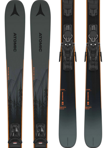 Atomic Maverick 83 Skis with M10 Grip Walk Bindings