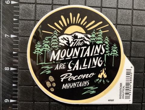 Pocono Mountains Sticker