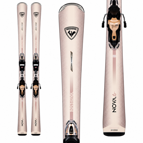 2027 Rossignol Nova 6 Women’s Skis with Xpress 11 GW Bindings