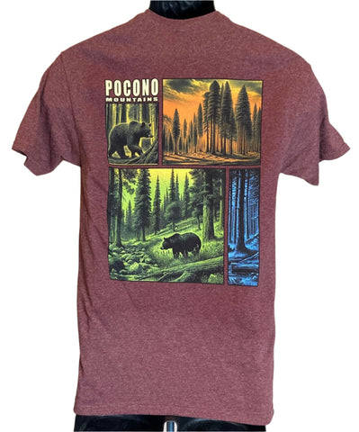 Pocono Mountains Souvenir Tee Shirt