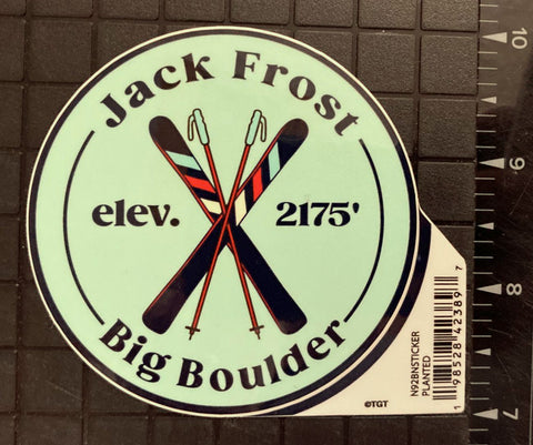 Planted Jack Frost Big Boulder Sticker