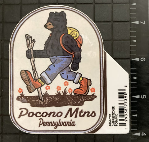 Pocono Mountains Potamic Sticker