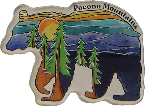 Pocono Mountains Souvenir Magnet