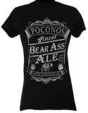 Poconos Bear Ass Ale Tee back view
