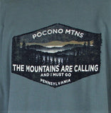 The Mountains Are Calling Short-Sleeve Souvenir T-Shirt