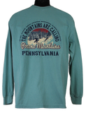 The Mountains Are Calling Long-Sleeve Souvenir T-Shirt