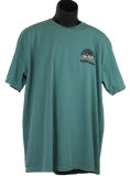 The Mountains Are Calling Short-Sleeve Souvenir T-Shirt SEAFOAM (Skier)