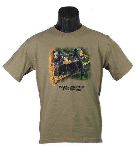 Pocono Mountains Bear T-Shirt
