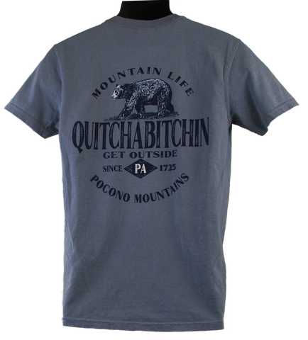 Pocono Mountains "Quitchabitchin" Souvenir T-shirt