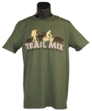 Pocono Mountains Trail Mix T-Shirt Military Green