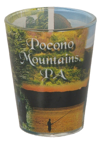 Pocono Mountain Shot Glass