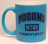 Pocono Mountain Coffee Mug Blue