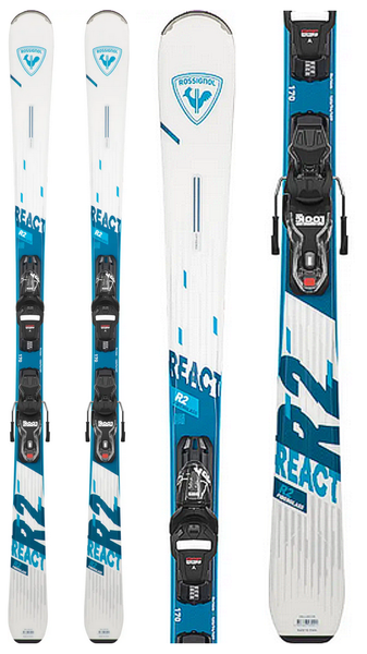 Rossignol React 2 System Ski With XP 10 Ski Bindings 2022-2023 — Ski Pro AZ