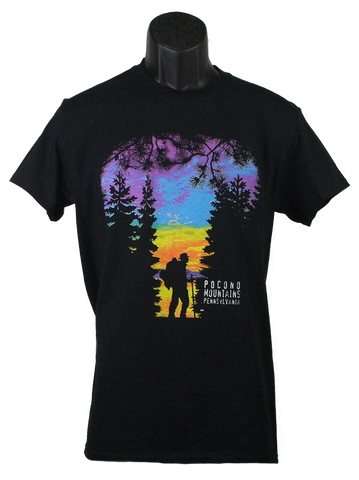 Pocono Mountains hiker T-shirt